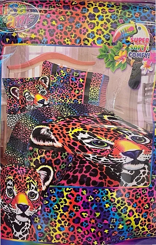 5-Piece Lisa Frank Hunter Bed Set Twin Size