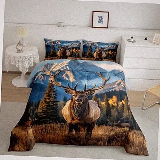 Twin animal bedding set