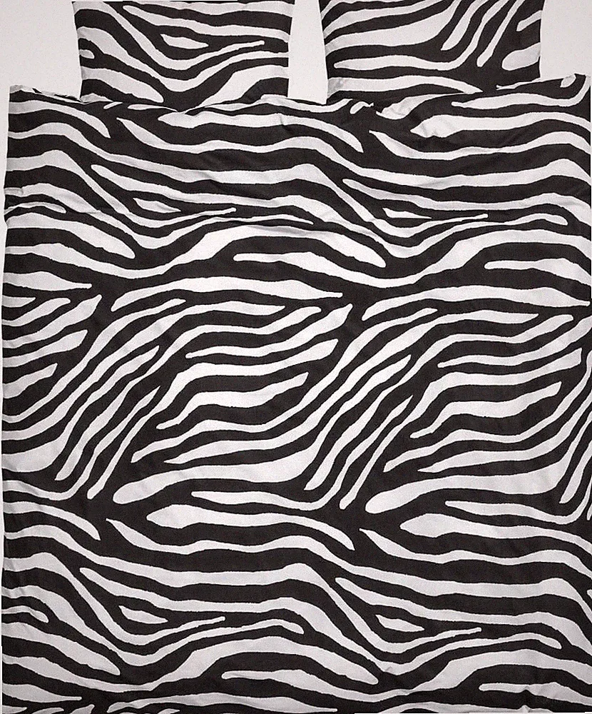 Animal print bedding