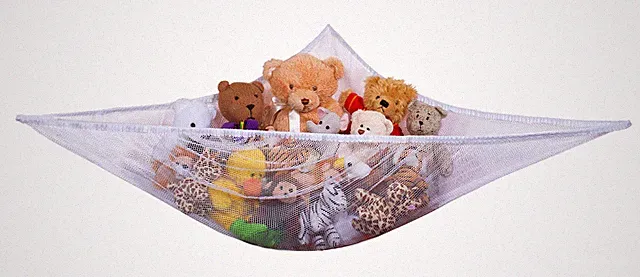 Handy Laundry Jumbo Toy Hammock - Organize Stuffed Animals Or Children