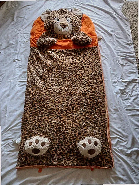 HUGFUN SLEEPING BAG CHEETAH