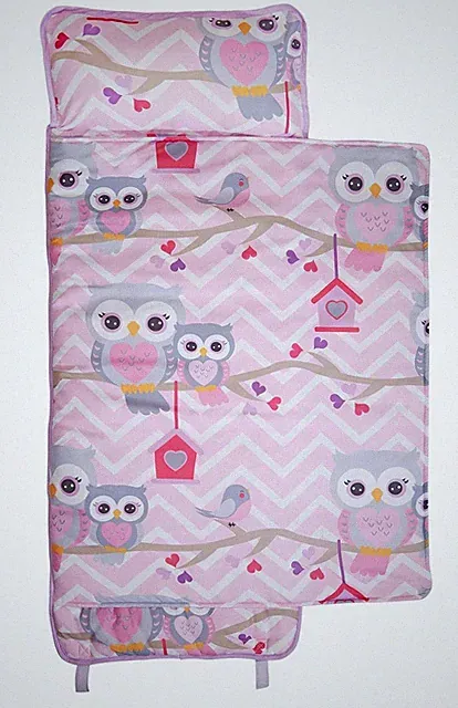 NAP MAT Sleeping Bag with Removable Pillow Kids Toddlers Sleepover EVERYDAY KIDS