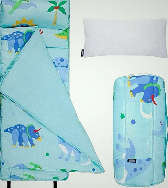 NEW Wildkin Nap Mat Sleeping Bag for School or Camping - Dinosaurs