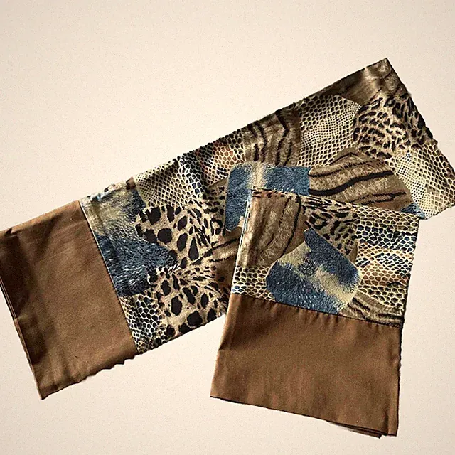 Set Of 2 Handmade Animal Theme Queen/King Sz Pillow Cases